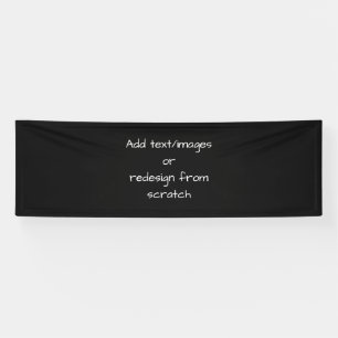 Banderoles Créer votre propre Customisé