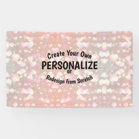 Banderoles Créez le Vôtre (Horizontal)