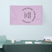 Banderoles Créez les vôtres (Salon professionnel)