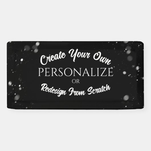 Banderoles Créez un élément personnalisé sur mesure (Horizontal)