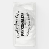 Banderoles Créez Votre Propre (Verticale)