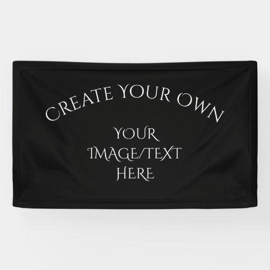 Banderoles Créez votre propre (Horizontal)