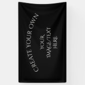 Banderoles Créez votre propre (Vertical)