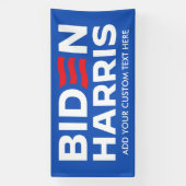 Banderoles Créez votre propre Biden Harris 2024 (Verticale)