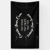 Banderoles Créez votre propre image personnalisée (Vertical)