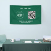 Banderoles Créez votre propre logo d'entreprise QR Code & Web (Salon professionnel)