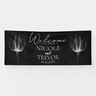 Banderoles Créez votre propre Mariage - X-Ray Flower Welcome