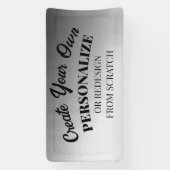 Banderoles Créez Votre Propre Modèle Sur Mesure (Verticale)