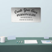 Banderoles Créez Votre Propre Modèle Sur Mesure (Salon professionnel)