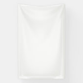 Banderoles Créez votre propre personnalisable blanc (Verticale)