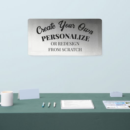 Banderoles Créez votre propre personnalisation (Salon professionnel)