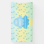 Banderoles Crème de glace 2ème anniversaire (Verticale)