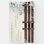 Banderoles Crème Rustique bébé il fait froid à l'extérieur Ac (Vertical)