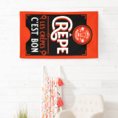 Banderoles Crepes françaises (En situation)