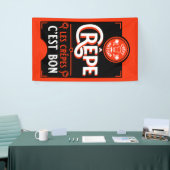 Banderoles Crepes françaises (Salon professionnel)