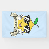 Banderoles Crew de limonade - Kawaii Peace Main et lunettes d (Horizontal)