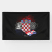 Banderoles Croatia flag (Horizontal)