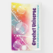 Banderoles Crochet crochets fil d'aquarelle montre (Verticale)