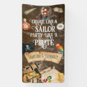 Banderoles Croisière Comme Une Fête De Voile Comme Une Croisi (Verticale)