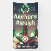 Banderoles Croisière de Noël en Ancres (Verticale)