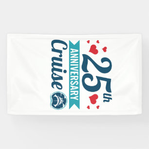 Banderoles Croisière du 25e anniversaire