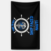 Banderoles Croisière Heure De Croisière Pour Obtenir Face Au (Vertical)