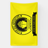 Banderoles Croisière lune de miel (Verticale)