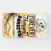 Banderoles Croisière pour les couchers de soleil (Horizontal)