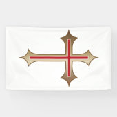 Banderoles Croix chrétienne (Horizontal)