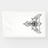 Banderoles Croix chrétienne (Horizontal)