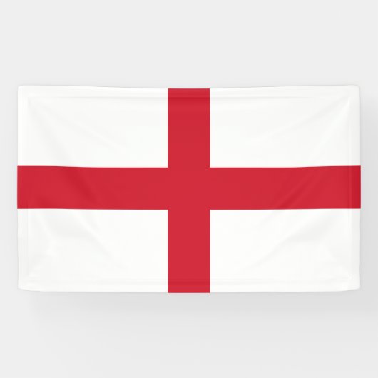 Banderoles Croix de St George ~ Drapeau d'Angleterre  (Horizontal)