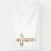 Banderoles Croix orthodoxe (Vertical)