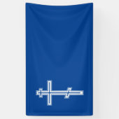 Banderoles Croix orthodoxe (Vertical)
