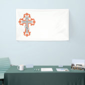 Banderoles Croix orthodoxe (Salon professionnel)