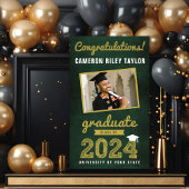 Banderoles Croquis de tableau noir 2025 Photo Graduation Part