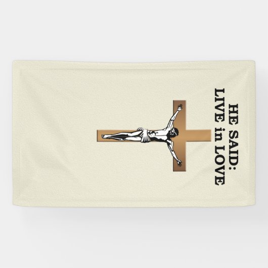 Banderoles Crucifix (Horizontal)