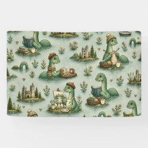 Banderoles Cryptides cosy Nessie Monstre du Loch Ness loisirs