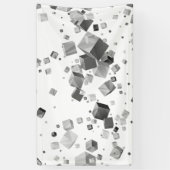 Banderoles Cubes colorés 3 (Vertical)