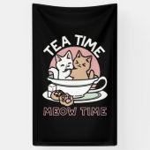 Banderoles Cuddin en coupe - Tea Time adorable (Vertical)