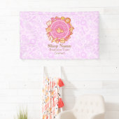 Banderoles Cuisine Cuisine Rose (En situation)