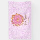 Banderoles Cuisine Cuisine Rose (Vertical)