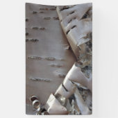 Banderoles Curly Birch Bark Tree Rustic (Vertical)