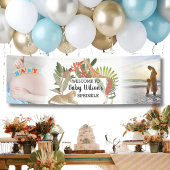 Banderoles Custom 2 Photo Safari Baby Shower Sprinkle