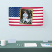 Banderoles Custom American Flag with Your Photo, Dorm Decor (Salon professionnel)