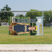 Banderoles Custom Cheerleading Senior Cheer Homecoming Game (Insitu)