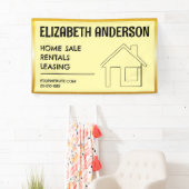 Banderoles Custom Home Vente Location commerciale et location (En situation)