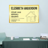 Banderoles Custom Home Vente Location commerciale et location (Salon professionnel)