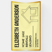 Banderoles Custom Home Vente Location commerciale et location (Vertical)