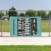 Banderoles Custom name & color Camper Van (Insitu)