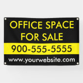 Banderoles Custom Office for Sale Commercial Real Estate (Horizontal)
